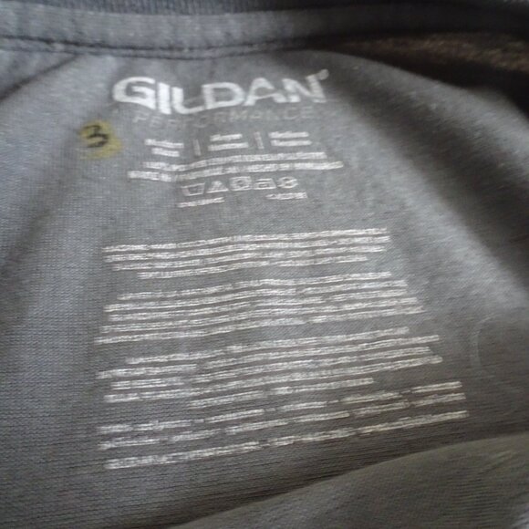 NC STATE UNIVERSITY WOLFPACK  Men's Size Med. Gray S. Sleeve T-Shirt Tee - Picture 5 of 5